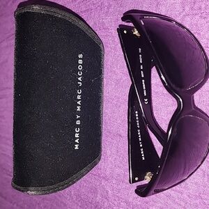 Marc Jacobs Black & Gold Sunglasses